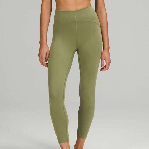 Lululemon InStill High-Rise Tight 25" - 6 Bronze Green - Picture 1 of 6